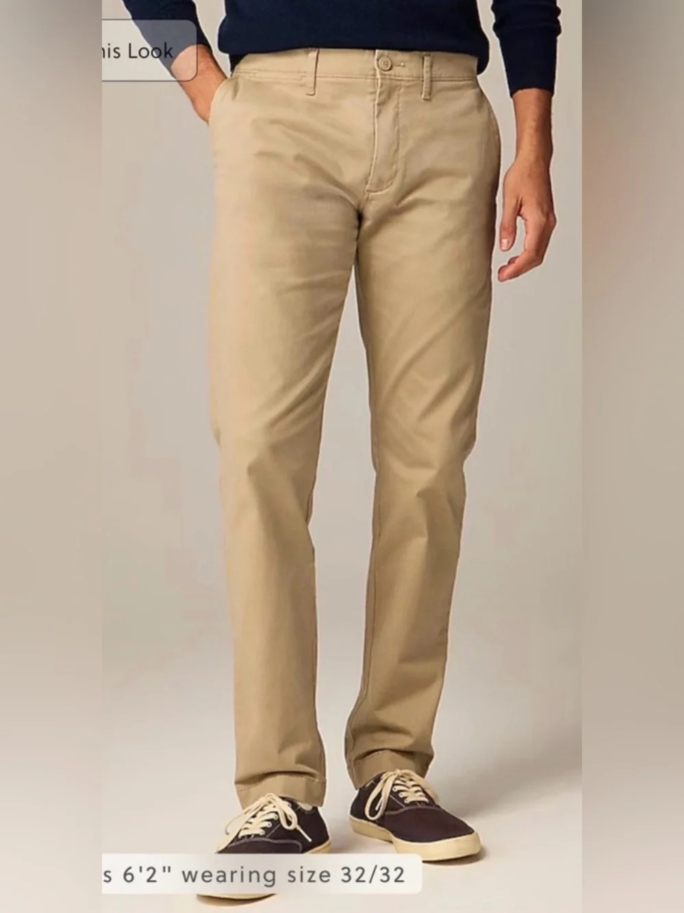 J.Crew 484 Slim-fit stretch chino pant